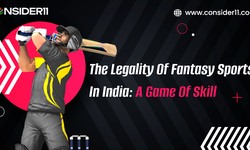 The Legality of Fantasy Sports In India: a Game Of Skill?
