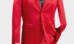 Red and Black Suits for Men