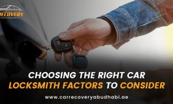 Choosing the Right Car Locksmith: Factors to Consider