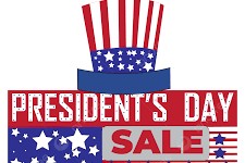 Celebrate Presidents' Day with Spectacular Savings