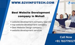 Top website development Company in Mohali-s2vinfotech