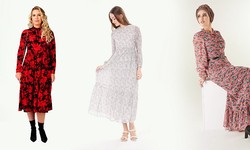 Embracing Femininity with Floral Modest Dresses