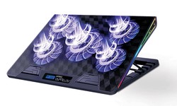 Cooling Pad for Gaming Laptop | Kreo Tundra 5 Fans RGB