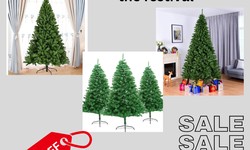 Green Furnishing Crafted Props Christmas Tree for Festival
