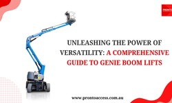 Unleashing the Power of Versatility: A Comprehensive Guide to Genie Boom Lifts