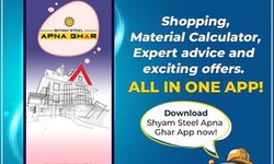 Shyam Steel Apna Ghar: Simplify Construction with our Building Material Calculator App