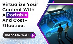Virtualize your content with a portable and cost-effective #Holographicprojection.