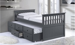 Elevate Your Space with Style: Single over Double Bunk Bed - Smart Sleeping Solutions