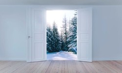 Reasons why doors are hard to close in winter and how to fix them?