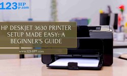 HP Deskjet 3630 Printer Setup Made Easy: A Beginner's Guide