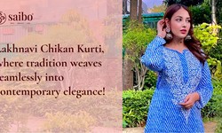 Embracing Elegance: The Allure of Lakhnavi Chikan Kurtis at Saibo Lifestyle