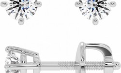 Embrace Elegance with Moissanite Stud Earrings: A Timeless Sparkle