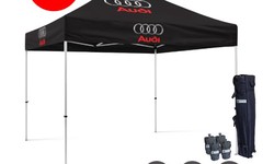 Showcase Your Brand with Vibrantly Printed Tents