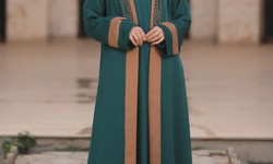 Effortless Elegance: Modest Casual Dresses Paired with Open Abayas