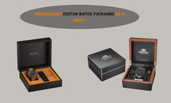 Personalized custom watch packaging as a craft