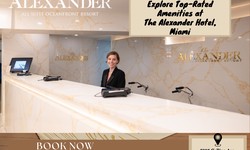 "Unveiling Opulence: The Alexander Hotel, Miami's Top-Rated Amenities Await Your Arrival!"
