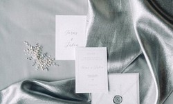 Shimmering Simplicity: The Art of Crafting Striking Silver Foiled Invites