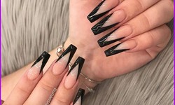 Elevate Your Elegance: A Comprehensive Guide to Black French Tip Coffin Nails