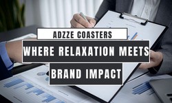Elevate your brand's visibility with Adzze's innovative advertising coasters