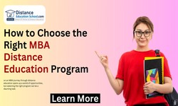 How to Choose the Right MBA Distance Education Program