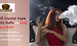 SKĒ Crystal Vape 600 Puffs vs Lost Mary 600 - A Comprehensive Vaping Experience