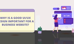 Why is a good UI/UX design important for a business website?