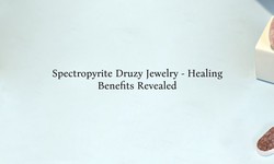 Spectropyrite Druzy Jewelry - Benefits & Its Healing Properties