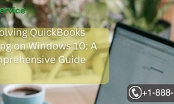 Resolving QuickBooks Crashing on Windows 10: A Comprehensive Guide
