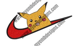 Unveiling the Charm of Pikachu Embroidery Design