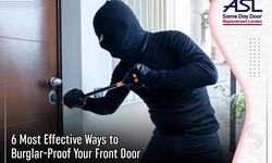 6 Most Effective Ways to Burglar-Proof Your Front Door