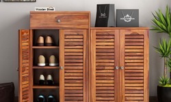 Maximising Functionality and Style: Introducing Wooden Street's Exquisite Shoe Racks