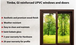 Home with UPVC Windows Style and Quality