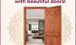Teak Wood Doors and Pooja Doors: A Perfect Blend of Elegance and Tradition