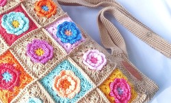 How to Crochet a Granny Square Bag?