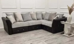What are the key factors to consider when purchasing a fabric corner sofa