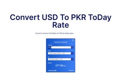 Exploring the USD to PKR Exchange Rate: A Comprehensive Guide