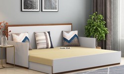 Transform Your Space with the Latest Wooden Sofa Cum Beds from Wooden Street!