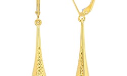 Are there any health benefits associated with wearing women's gold earrings?