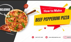 How to Make Classic Beef Pepperoni Pizza