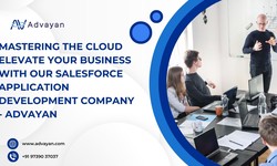 Mastering the Cloud Elevate Your Business with Our Salesforce Application Development Company — Advayan
