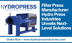 Filter Press Manufacturer: Hydro Press Industries Unveils Next-Level Solutions