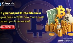 If you had put $1 into Bitcoin or gold back in 2009, how much profit would you have made?