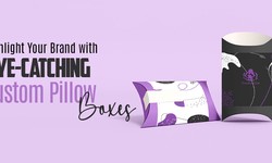 Highlight Your Brand with Eye-Catching Custom Pillow Boxes
