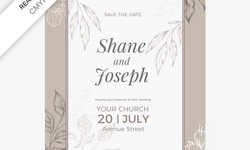 Sleek Sophistication: Elevating Your Event with Silver Foil Invites