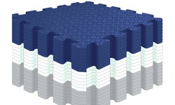 Using foam mats to increase safety and comfort