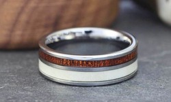Unveiling the Timeless Elegance of Men's Wedding Bands: The Allure of Meteorite Rings