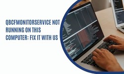 qbcfmonitorservice not running on this computer: Fix It with Us