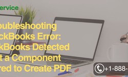 Troubleshooting QuickBooks Error: "QuickBooks Detected That a Component Required to Create PDF