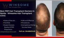Best PRP Hair Transplant Doctors In Noida – Winsome Hair Transplant Clinic