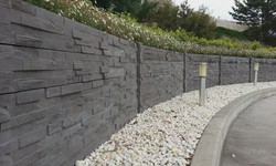 Concrete Sleeper Retaining Wall Installation Brisbane